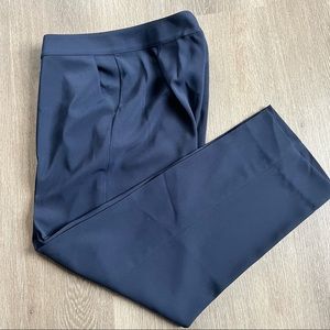 St. John Caviar Emma Pant Size 12 Navy Blue